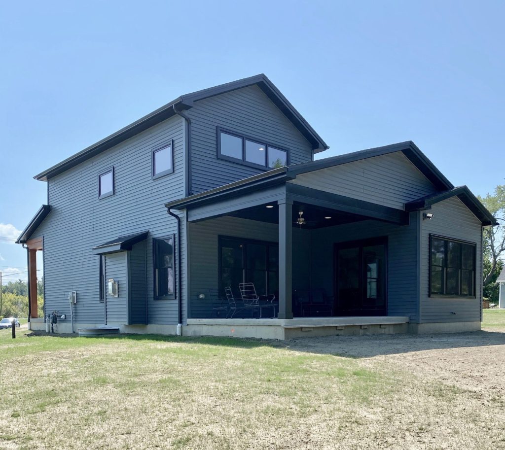 new home exterior by Alliance Homes