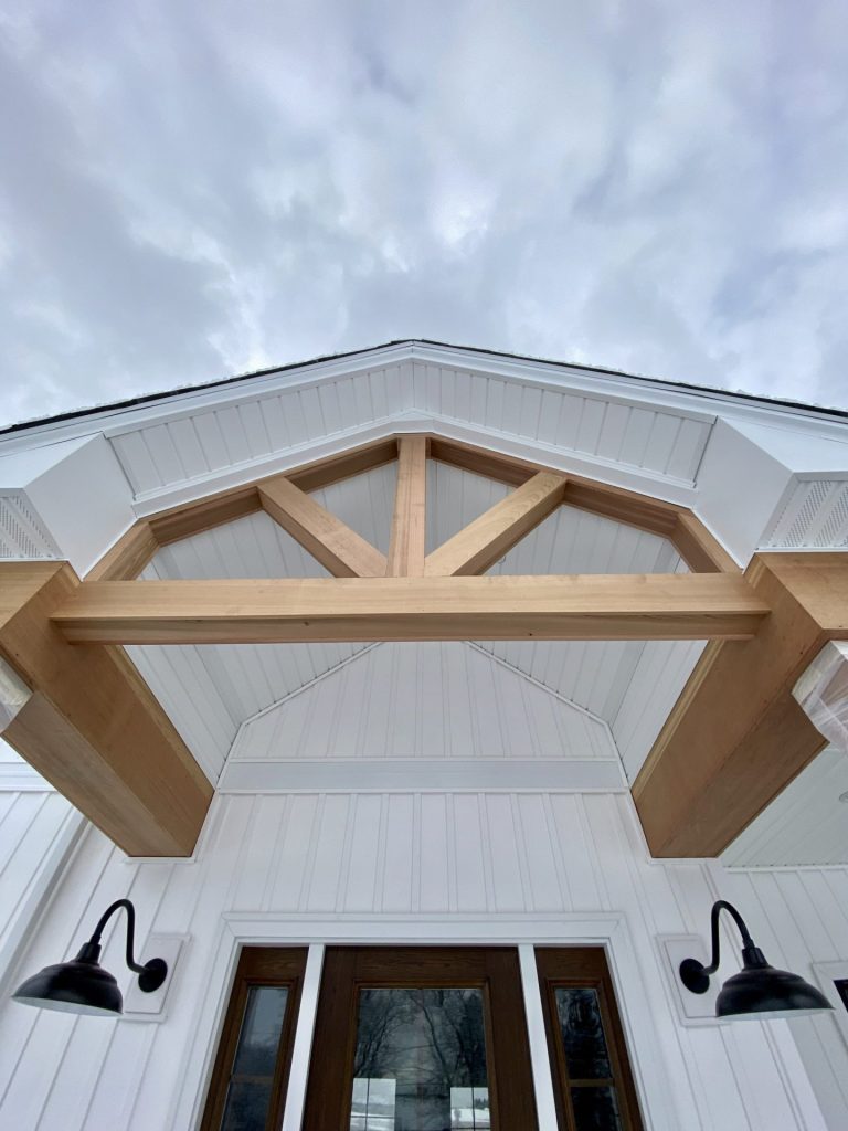 porch detail new home exterior by Alliance Homes
