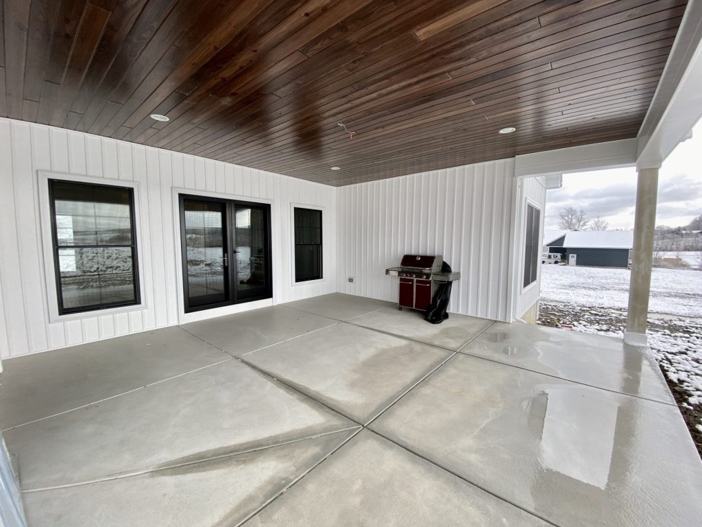porch new home exterior by Alliance Homes