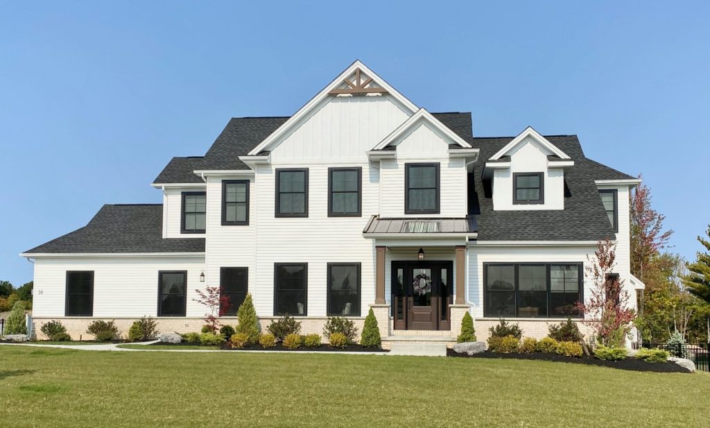 new home exterior by Alliance Homes