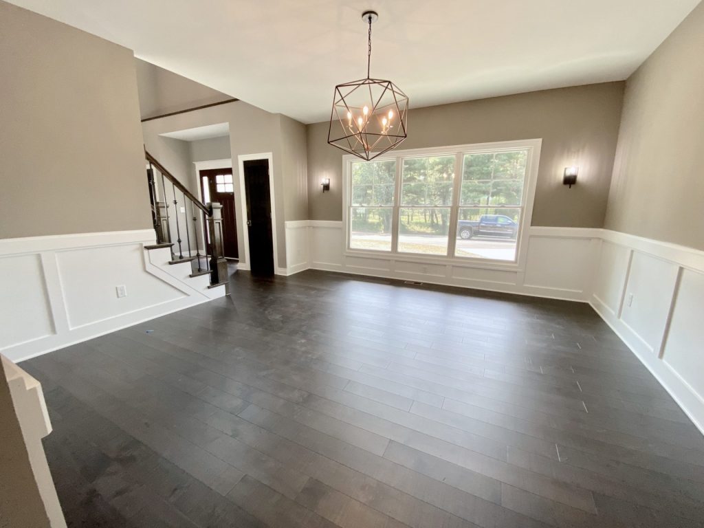 living room new home construction new york