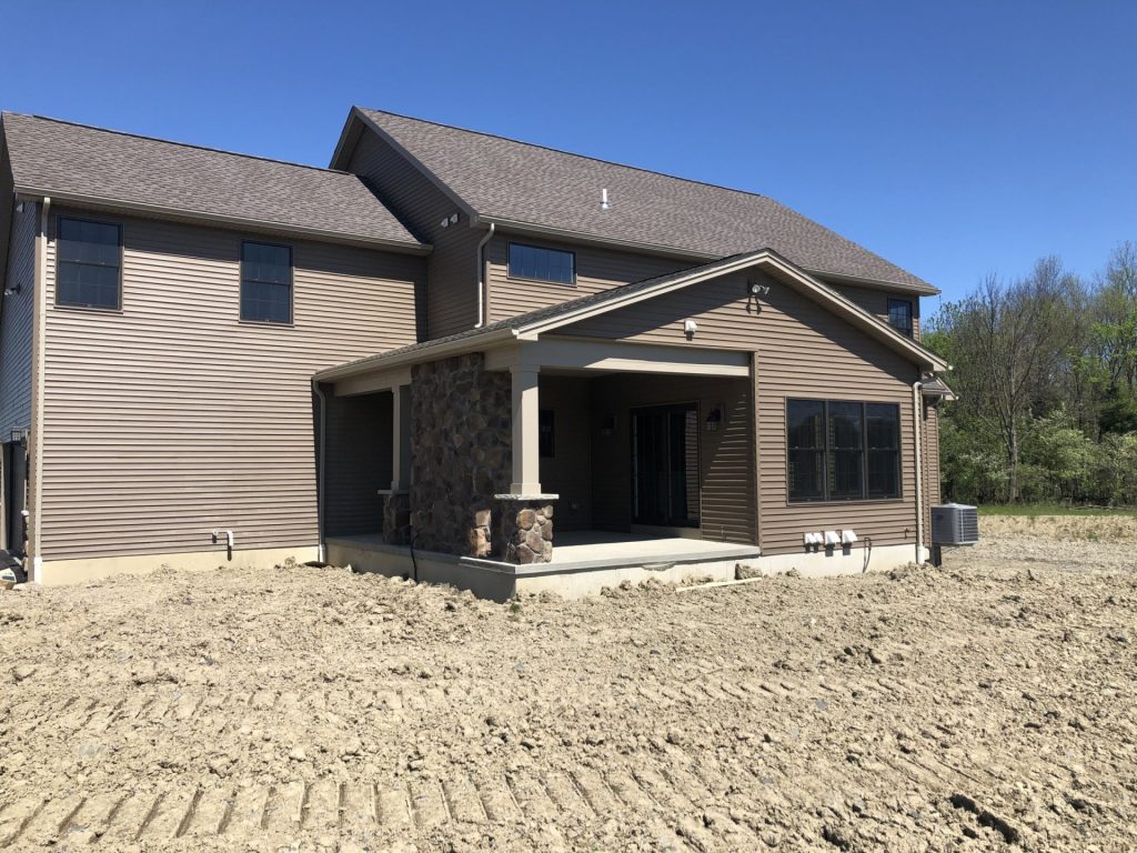 new home exterior by Alliance Homes
