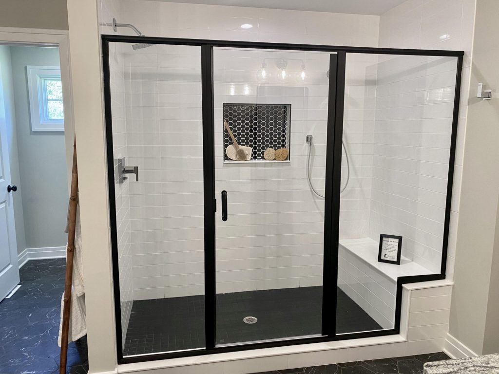bathroom by new home builder Alliance Homes