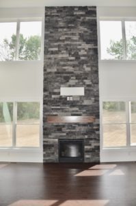 Arbordale fireplace new homes by Alliance Homes in Buffalo NY