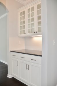 kitchen by custom home builders riley meadows