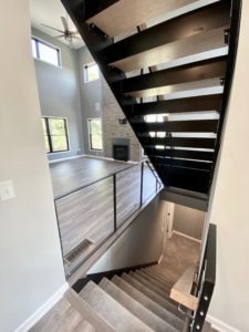 stair way new home construction new york