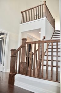 new home stair way by Alliance Homes Buffalo New York