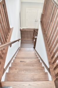 new home stairs by Alliance Homes Buffalo New York