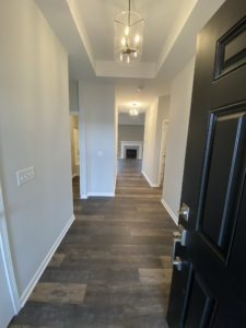 Kendall hallway new home by Alliance Homes