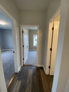 Kendall hallway new home by Alliance Homes