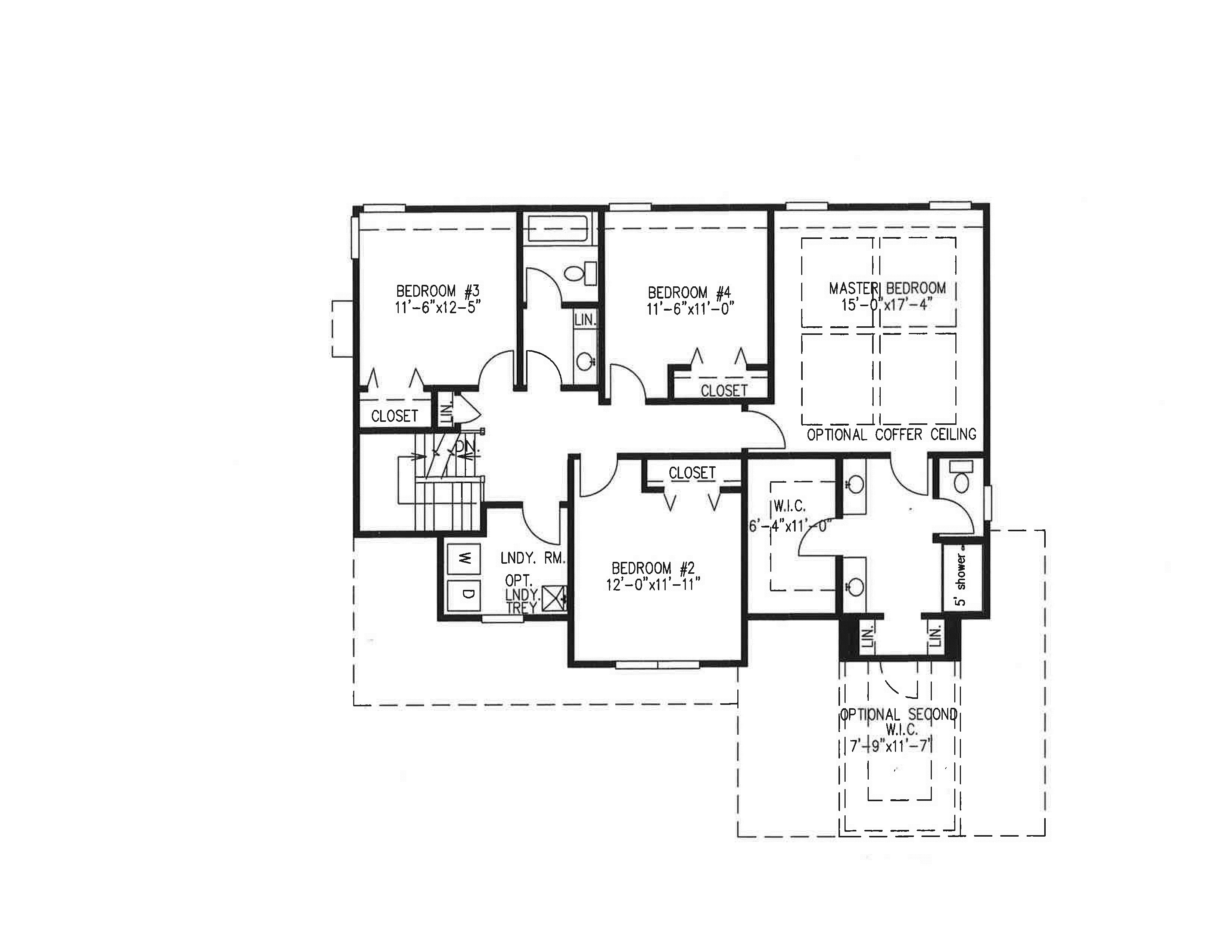 Ruskin 2nd floor plan without dimensions Alliance Homes