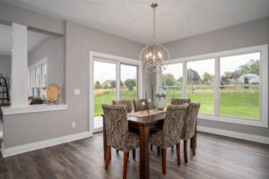 Weston dining room by Alliance Homes