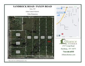 Sandrock-Paxon Map as of 8-15-22