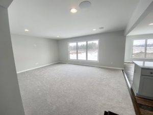 Cooper living room new home by Alliance Homes