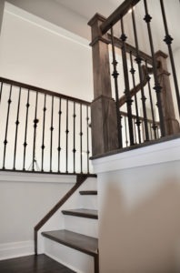 stairway by new home builder Alliance Homes