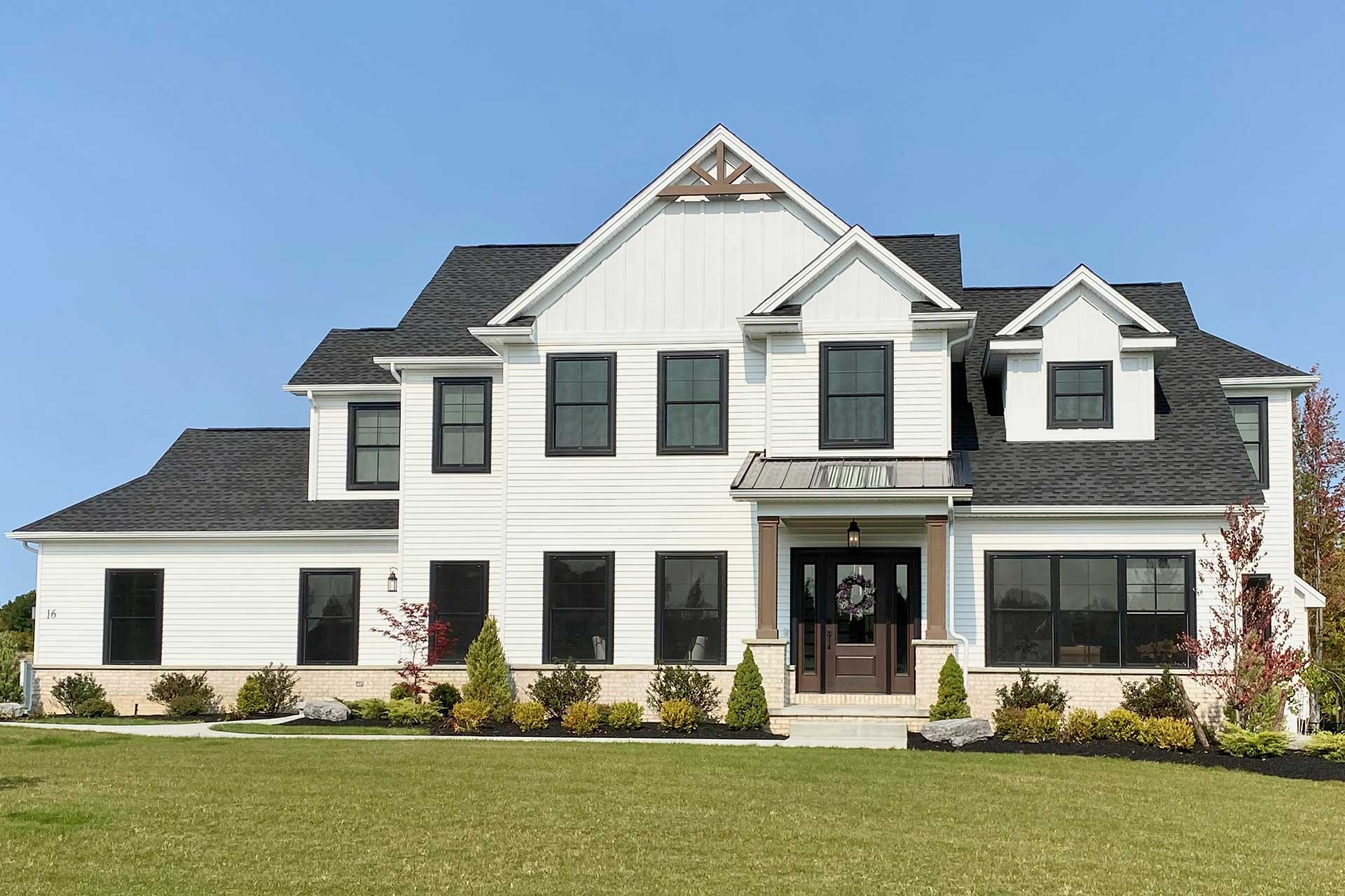 exterior home by home builder western new york